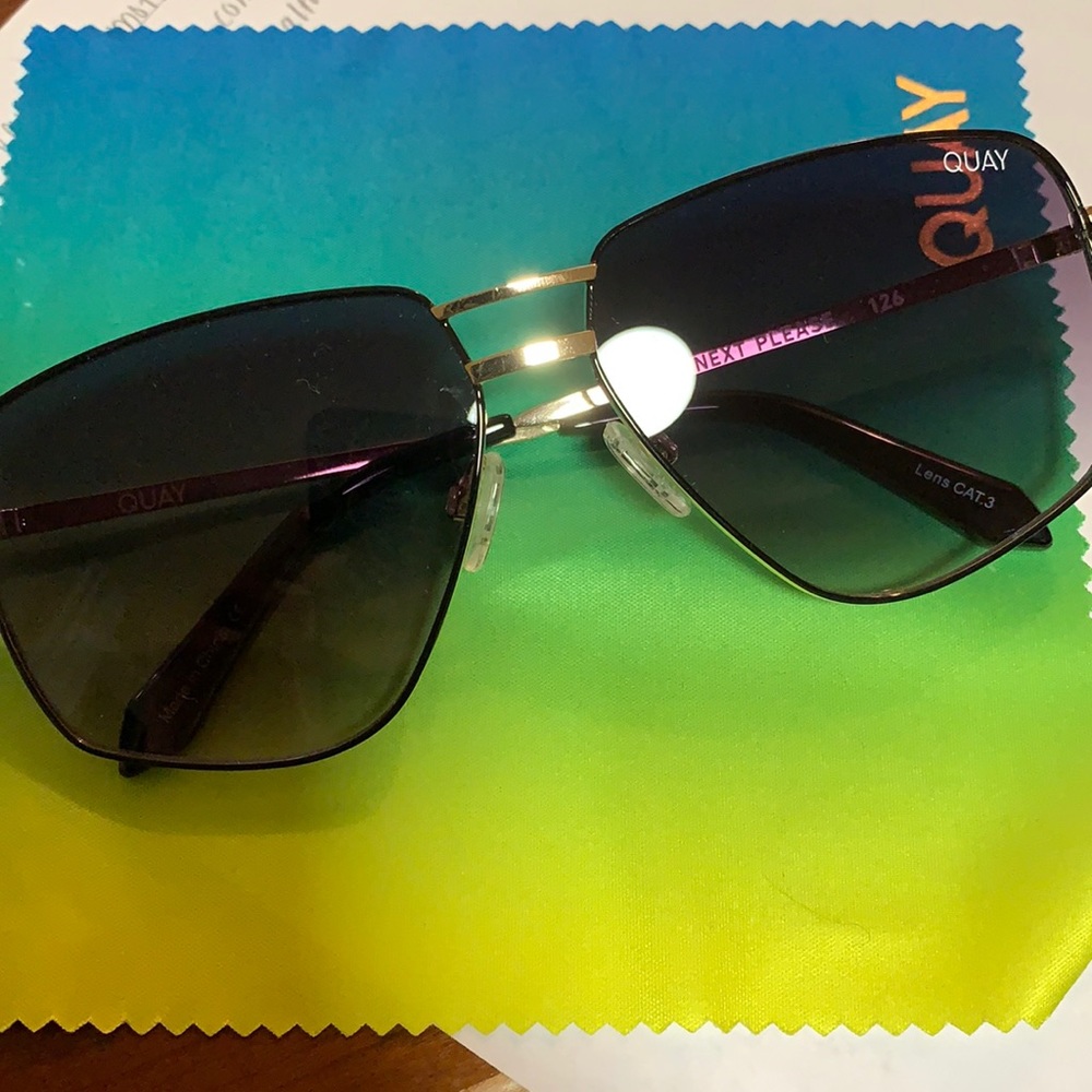 QUAY Brand New Next Please sunglasses.
